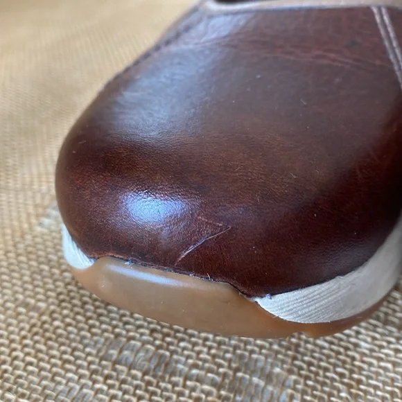 Dansko Steffi Brown Distressed Leather Mary Janes - Picture 11 of 16